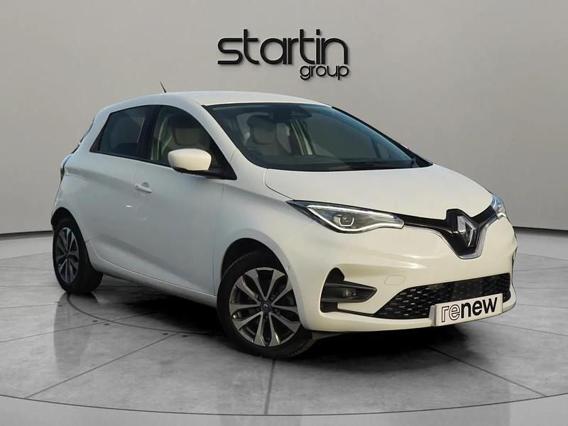 White Used 2020 Renault Zoe GT-Line Hatchback | £9,897 (Fair price) - Image 1/1