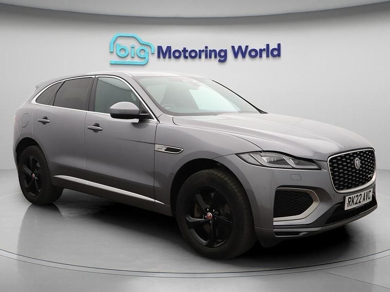 Grey Used 2022 Jaguar F-Pace R-Dynamic SUV | £32,000 (Good price) - Image 1/4