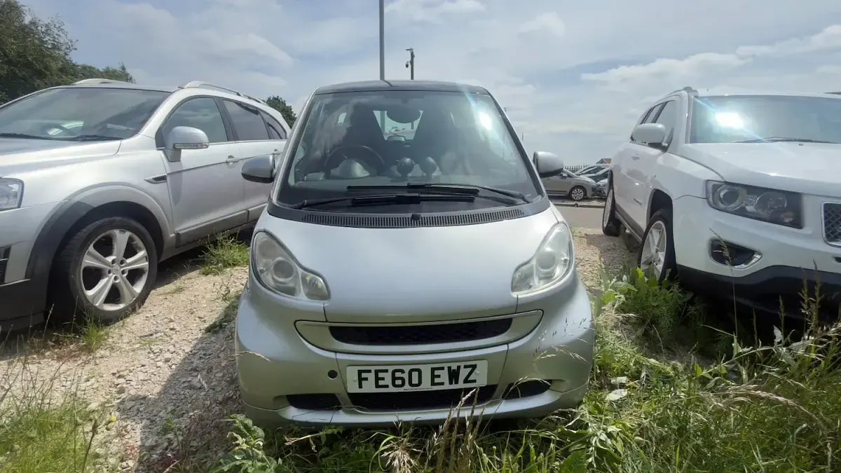 Used Smart ForTwo Coupé Passion 45 HP (33 kW) 2010 Silver Coupe