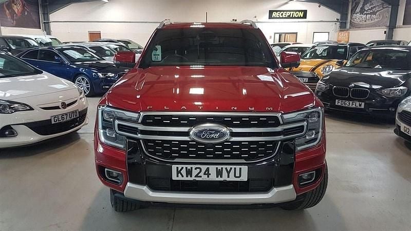 Used Ford Ranger Platinum 2024 Red Pickup