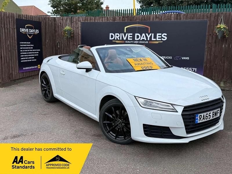 Used Audi TT Roadster Sport 2015 White Cabriolet