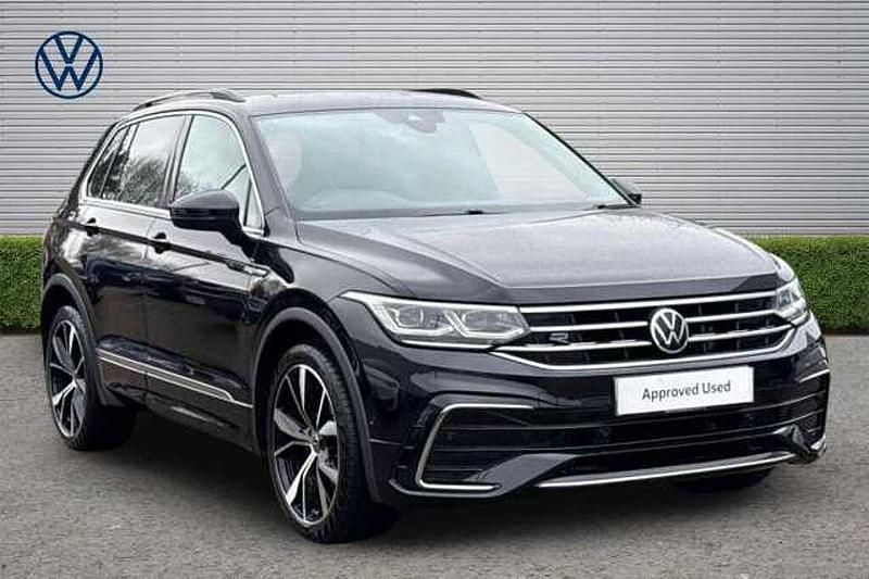 Used VW Tiguan R-line 150 HP (110 kW) 2021 Black SUV