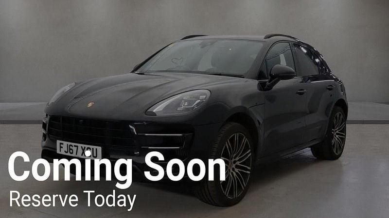 Used Porsche Macan Turbo 400 HP (294 kW) 2017 Black SUV