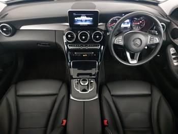 Used Mercedes C200 184 HP (135 kW) 2018 Black Estate