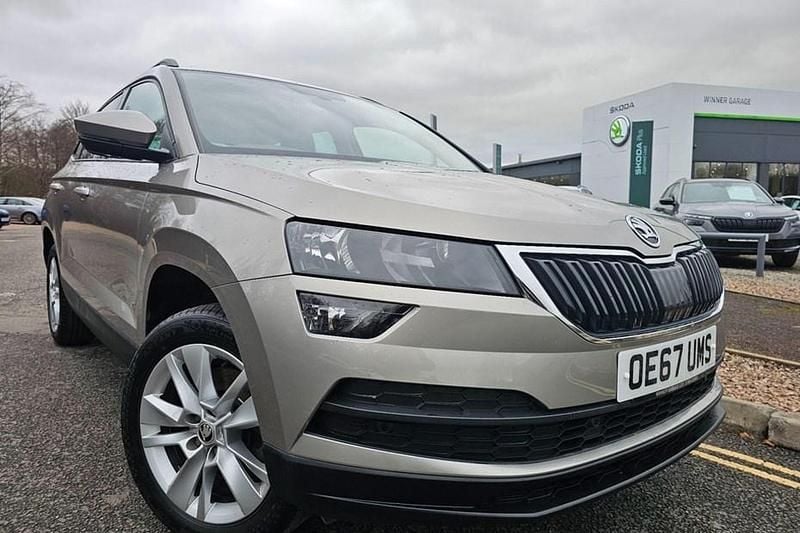 Used Skoda Karoq SE Technology 150 HP (110 kW) 2018 Beige SUV