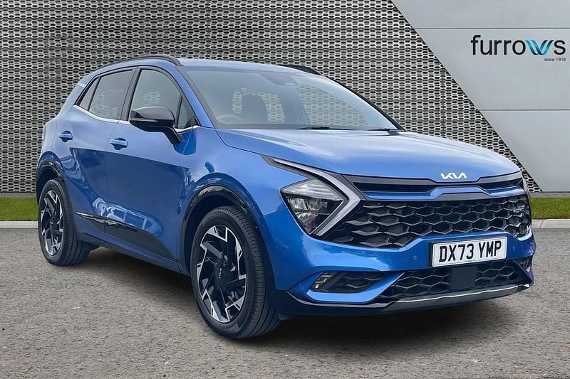 Blue Used 2023 Kia Sportage GT-Line SUV | £22,990 (Fair price) - Image 1/4