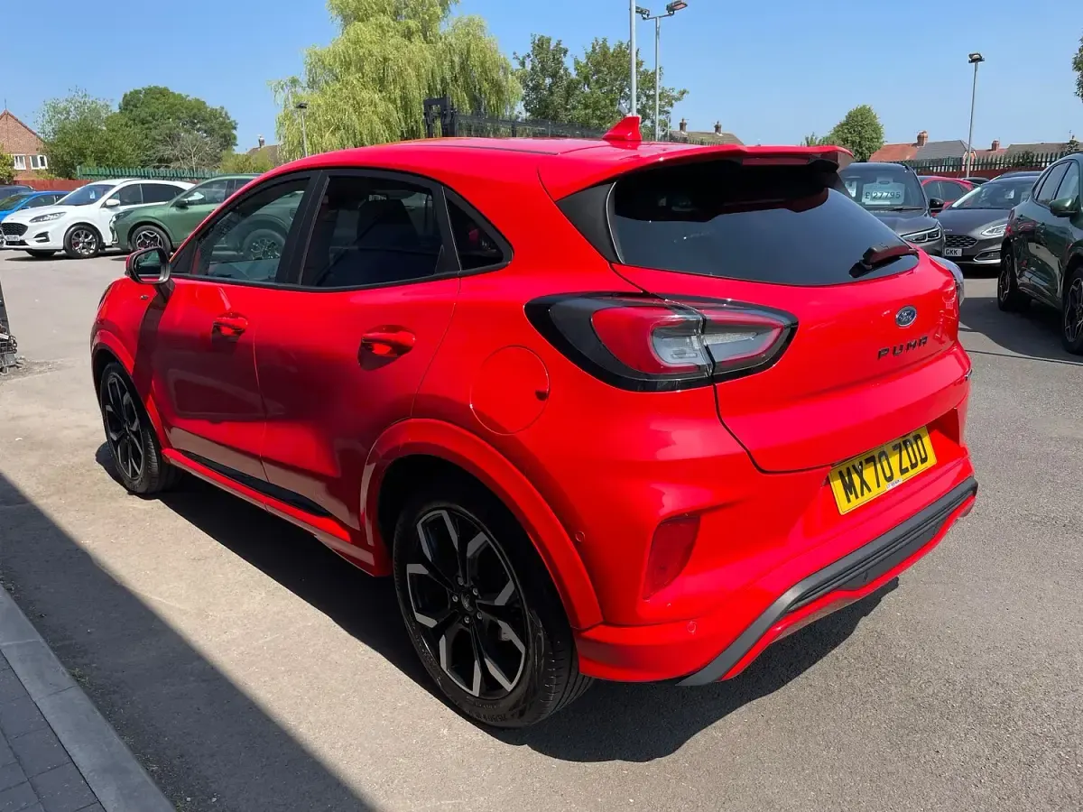 Used Ford Puma ST-Line X 125 HP (91 kW) 2020 Red SUV