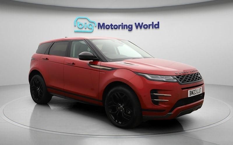 Used Land Rover Range Rover evoque SE Dynamic 207 HP (152 kW) 2023 Red SUV