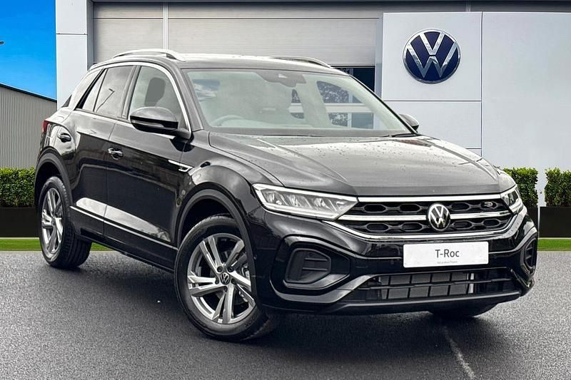 Black New 2025 VW T-Roc R-line SUV | £35,325 (A bit pricey) - Image 1/4