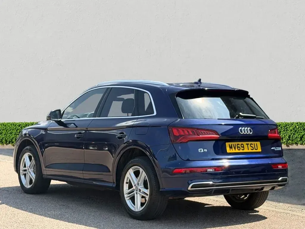 Used Audi Q5 S-Line 190 HP (139 kW) 2019 Blue SUV