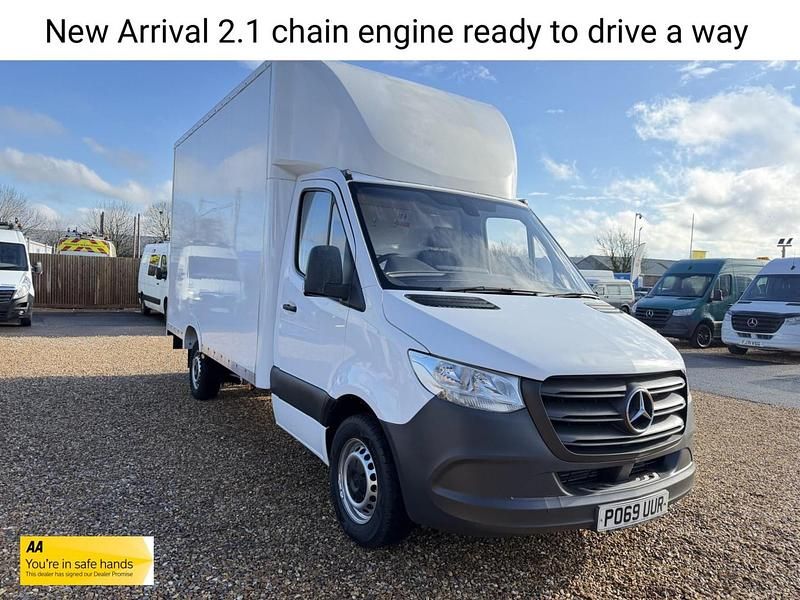Used Mercedes Sprinter 114 HP (83 kW) 2019 White Van