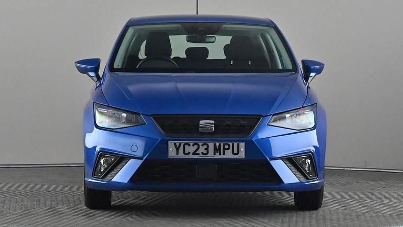 Used Seat Ibiza SE 95 HP (69 kW) 2023 Blue Hatchback