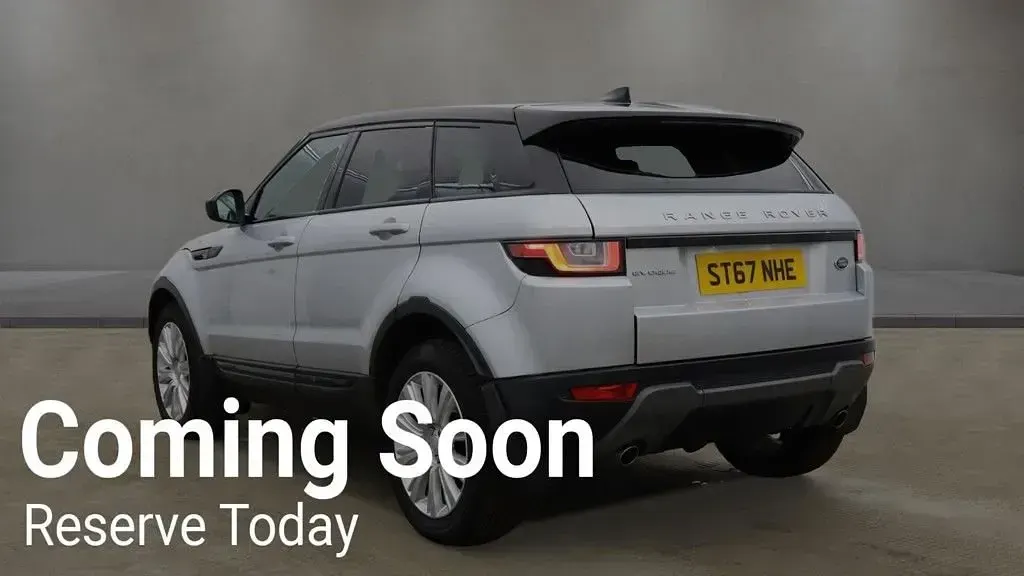 Used Land Rover Range Rover evoque SE 2017 Silver Estate