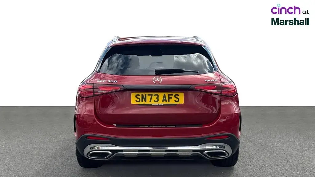 Used Mercedes GLC300 AMG Line Premium 258 HP (189 kW) 2023 Red SUV