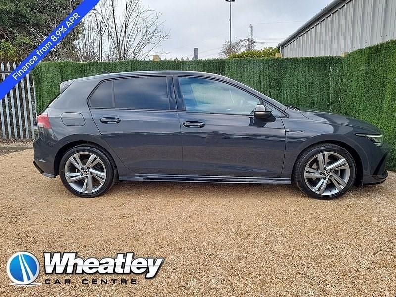 Used VW Golf VIII R-line 130 HP (95 kW) 2022 Grey Hatchback