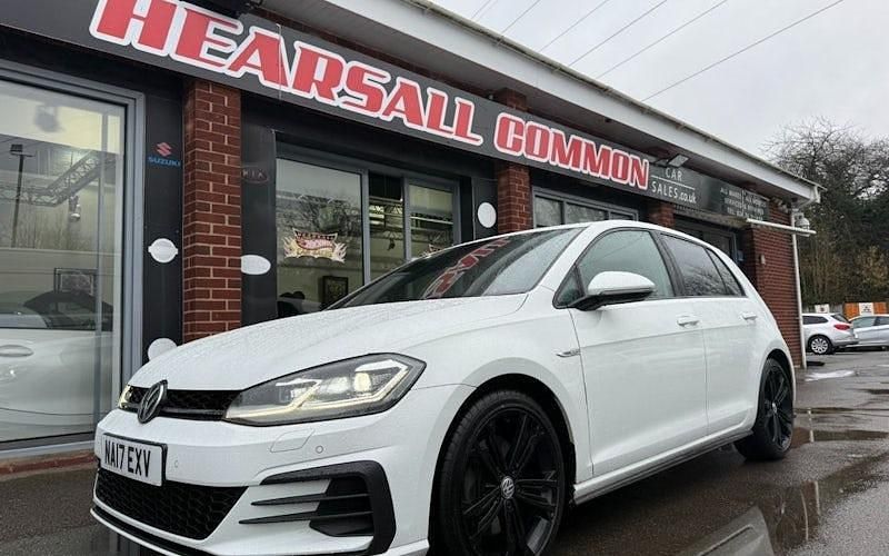 Used VW Golf VII GTD 184 HP (135 kW) 2017 White Hatchback