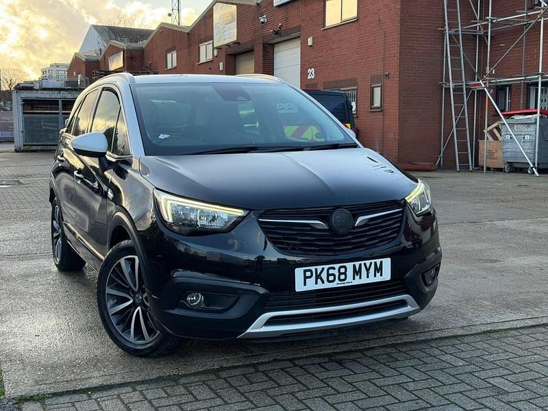 Used Vauxhall Crossland X Elite 81 HP (59 kW) 2018 Black SUV