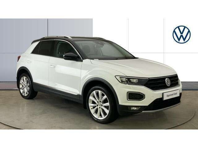 White Used 2020 VW T-Roc SEL SUV | £17,497 (Fair price) - Image 1/4