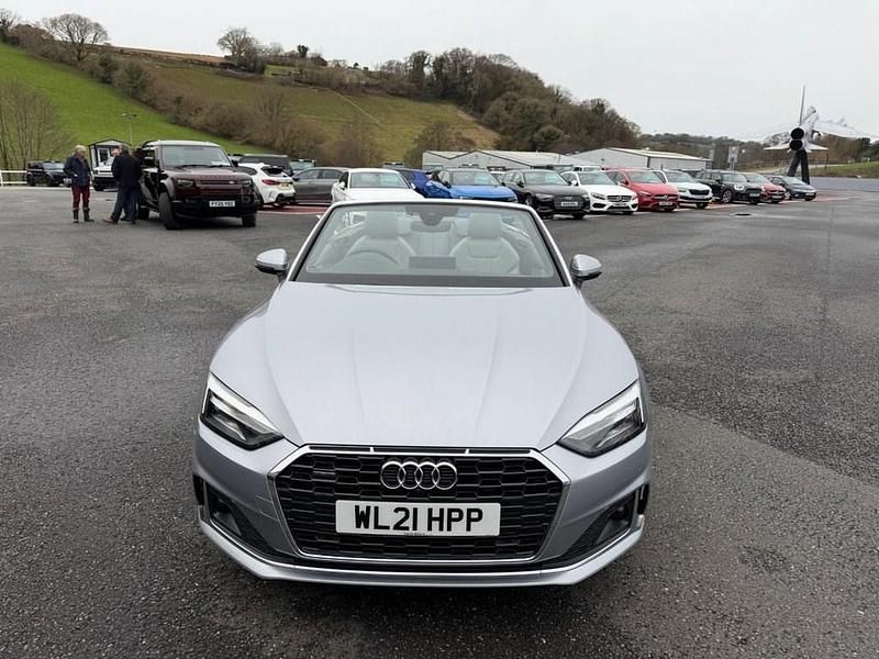 Used Audi A5 Cabriolet Sport 204 HP (150 kW) 2021 Silver Cabriolet