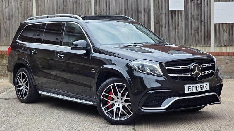 Used Mercedes GLS63 AMG 2018 Black SUV