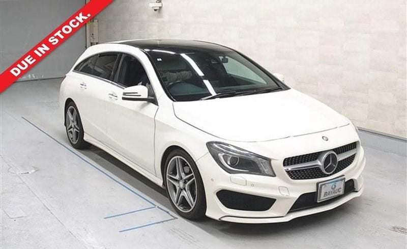 White Used 2015 Mercedes CLA180 Shooting Brake AMG line Estate | £12,995 (Good price) - Image 1/4