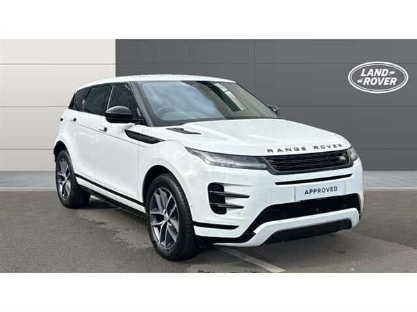 White Used 2025 Land Rover Range Rover evoque SE Dynamic SUV | £34,881 (Fair price) - Image 1/4