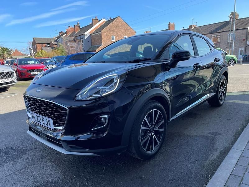 Used Ford Puma Titanium 125 HP (91 kW) 2022 Black SUV