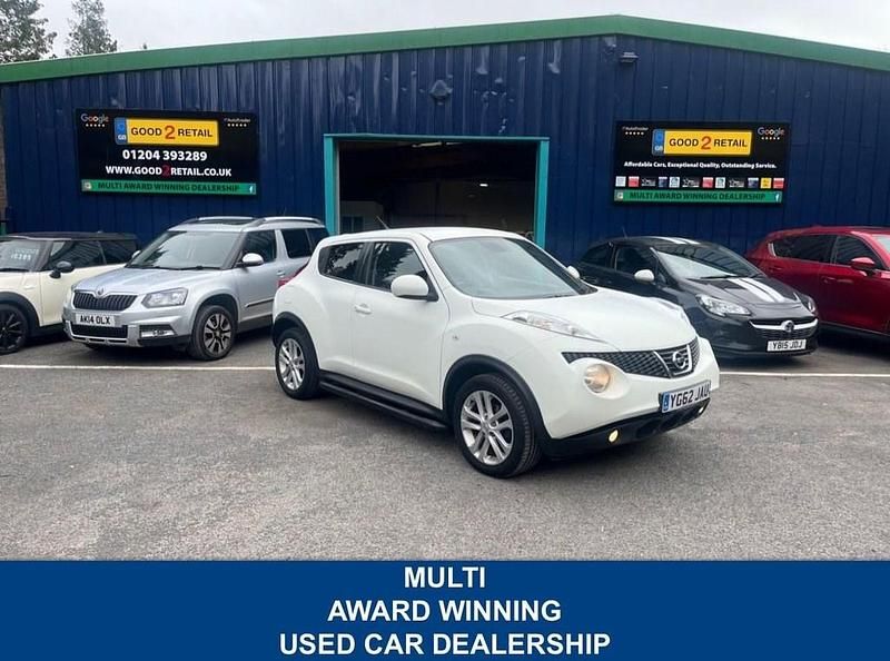 White Used 2012 Nissan Juke S SUV | £3,995 (Fair price) - Image 1/2