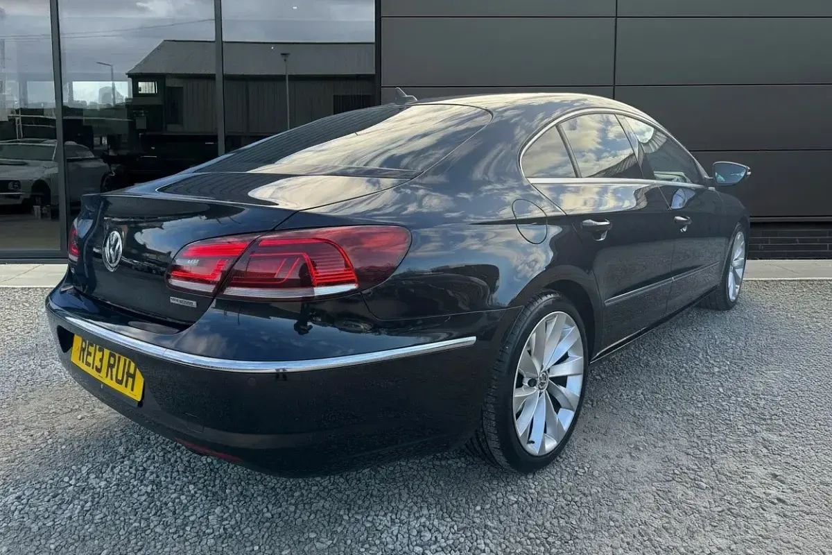 Używany VW CC GT 140 KM (102 kW) 2013 Czarny Sedan/Limuzyna