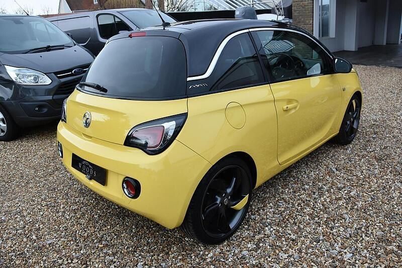 Used Vauxhall Adam Slam 100 HP (73 kW) 2016 Yellow Hatchback