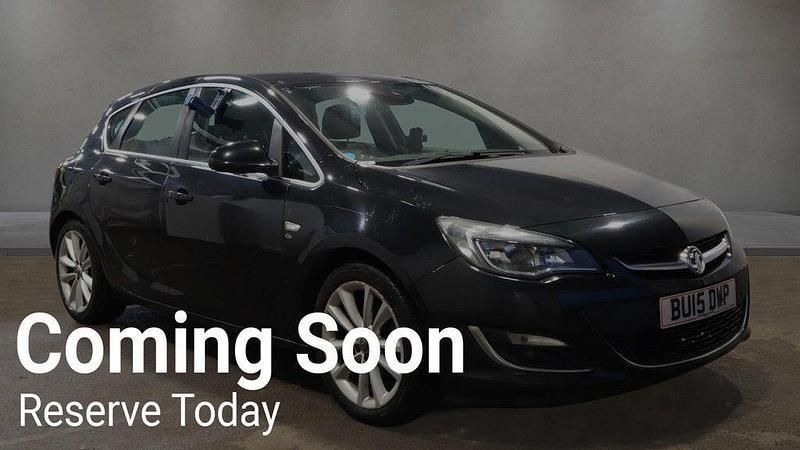 Used Vauxhall Astra Elite 2015 Black Hatchback