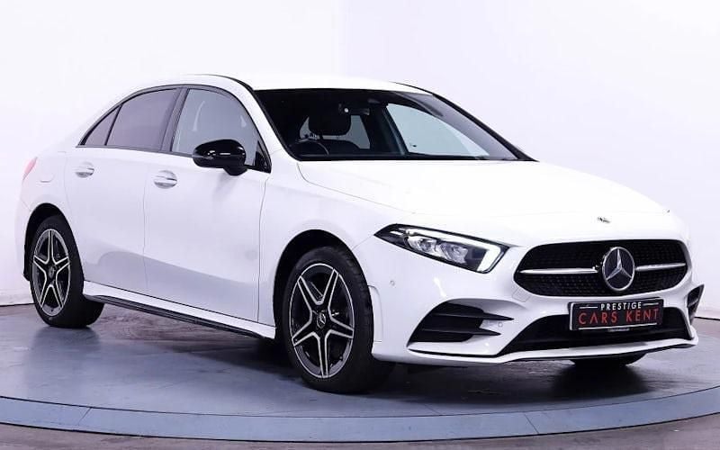 White Used 2022 Mercedes A250 AMG Line Premium Sedan | £18,250 (Fair price) - Image 1/4