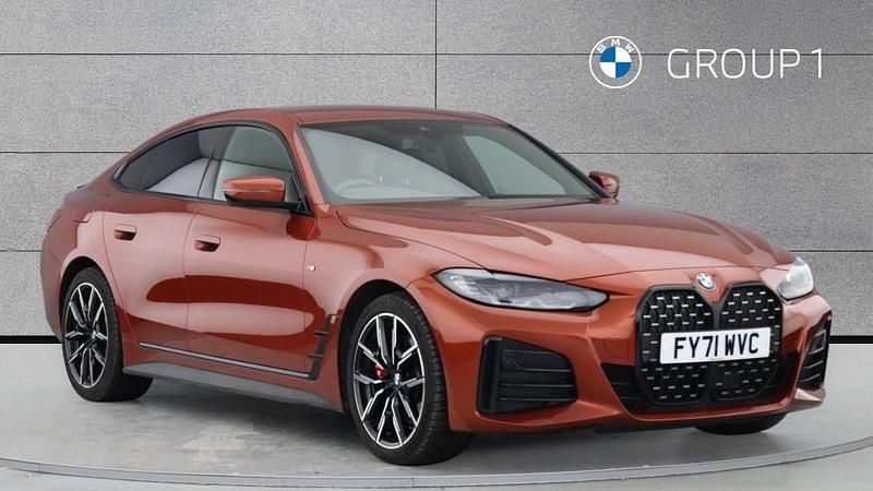 Orange Used 2021 BMW 420 Gran Coupé M Sport Coupe | £25,750 (Fair price) - Image 1/4