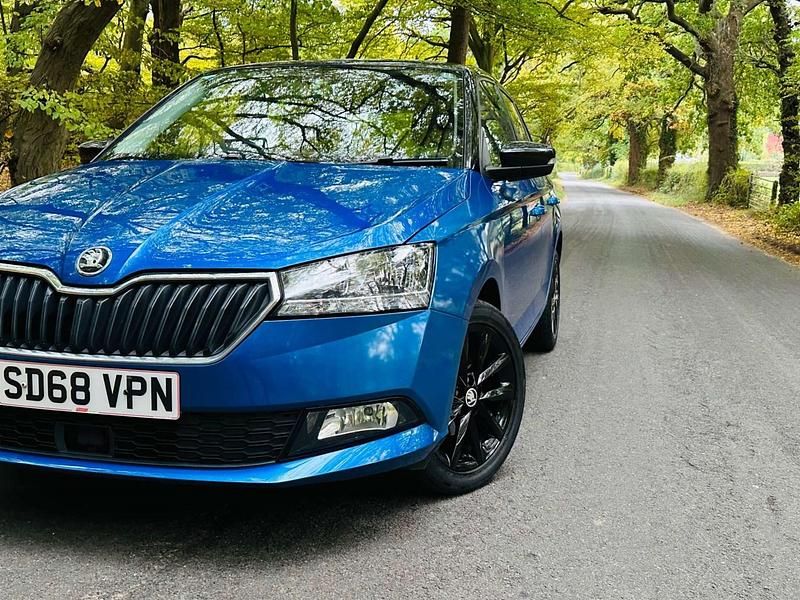 Used Skoda Fabia Colour Edition 2018 Blue Hatchback