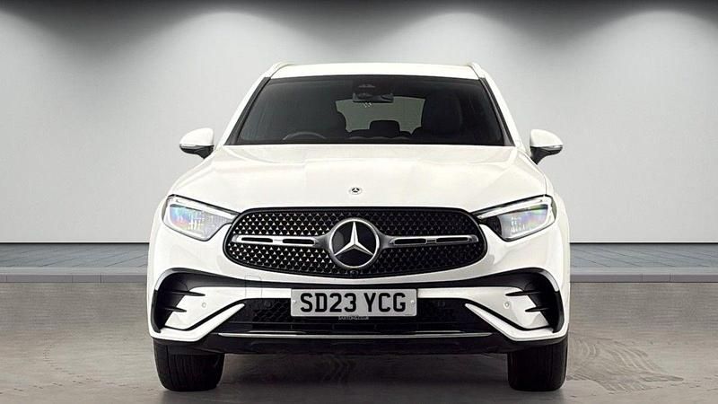 Used Mercedes GLC300e AMG line 2023 Polar white SUV