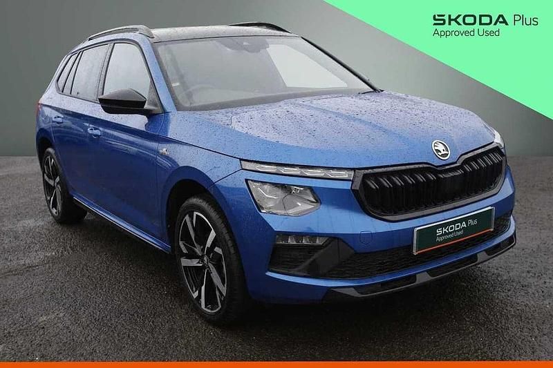 Used Skoda Kamiq Monte Carlo 113 HP (83 kW) 2025 Race blue metallic SUV
