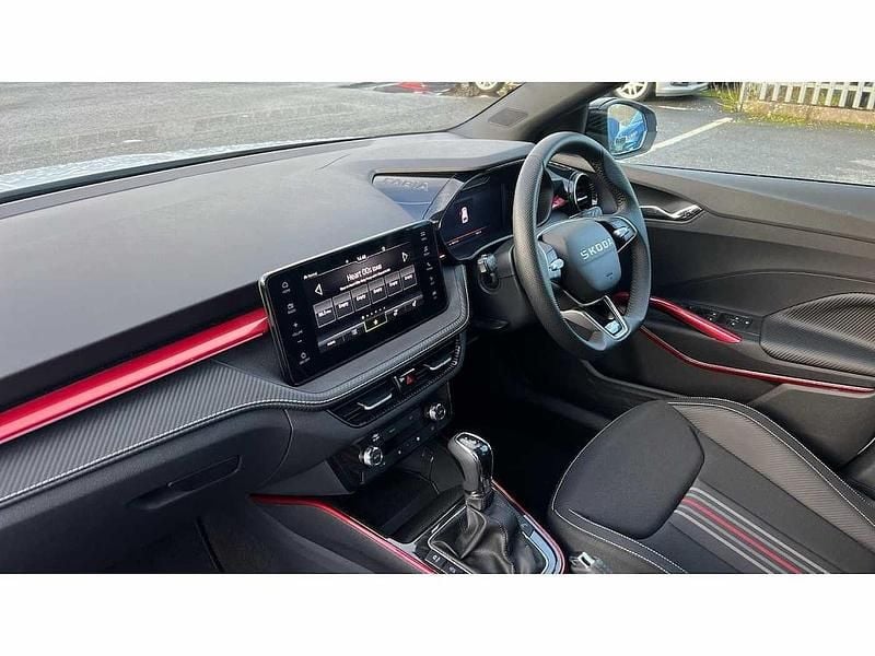 Used Skoda Fabia Monte Carlo 116 HP (85 kW) 2025 Metallic  moon white Hatchback