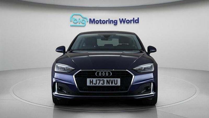 Used Audi A5 Sportback Sport 150 HP (110 kW) 2023 Blue Hatchback