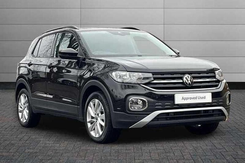 Black Used 2022 VW T-Cross Active SUV | £18,495 (Fair price) - Image 1/4