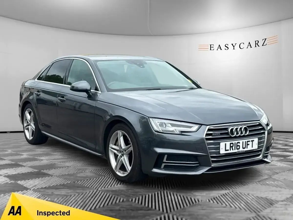 Begagnad Audi A4 S-Line 2016 Grå Sedan