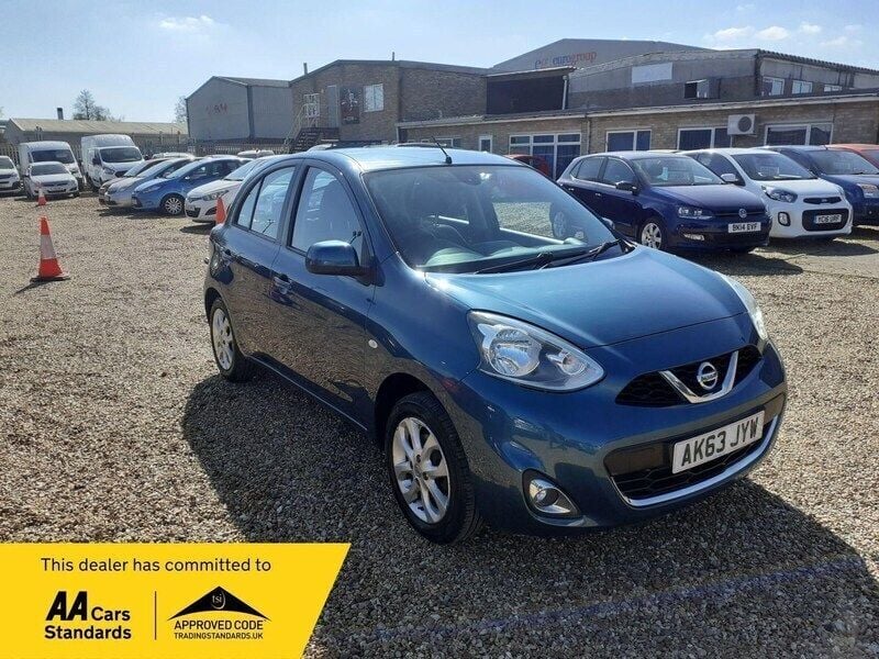 Blue Used 2013 Nissan Micra Acenta Hatchback | £3,995 (Fair price) - Image 1/4