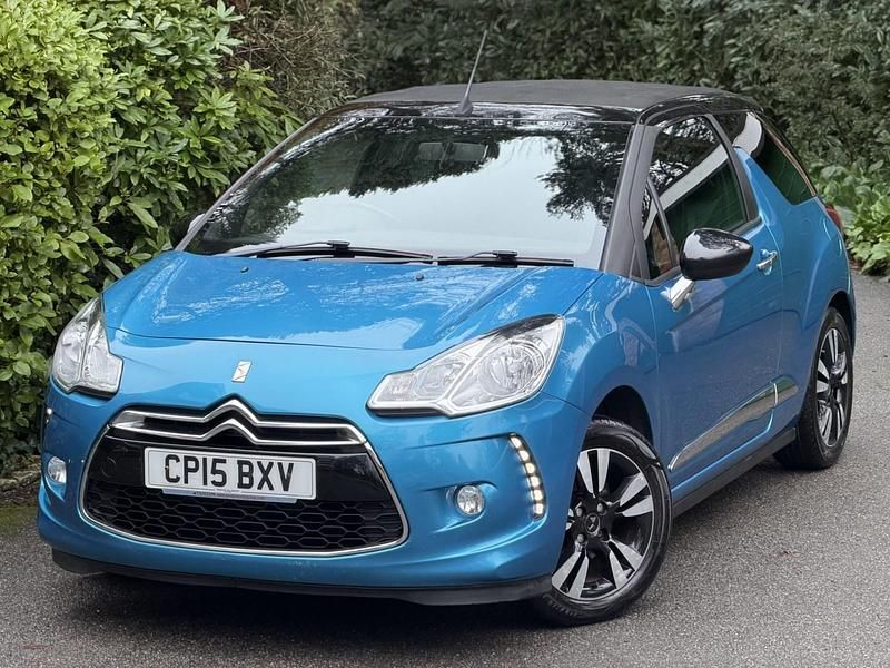 Used DS Automobiles DS3 2015 Blue Cabriolet