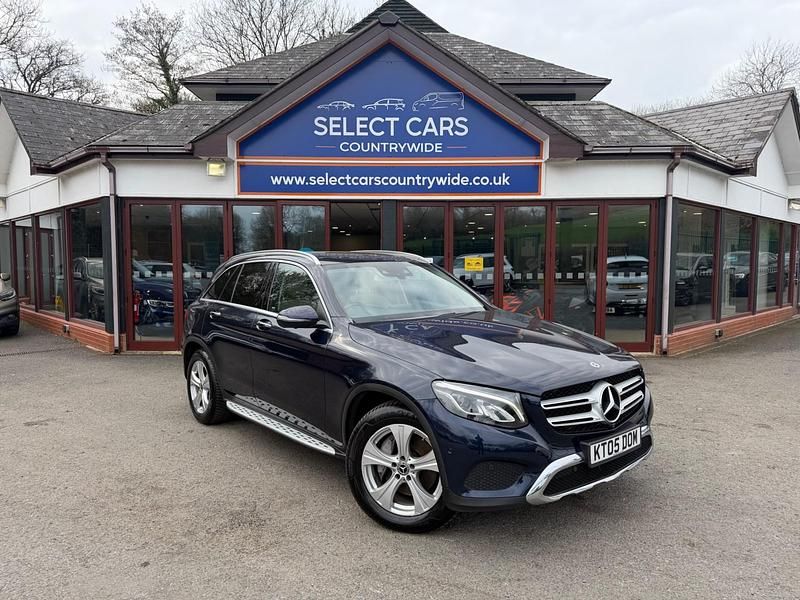Used Mercedes GLC350 Premium Plus 2017 Blue Estate