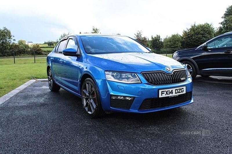 Blue Used 2014 Skoda Octavia vRS Hatchback | £8,750 (Good price) - Image 1/1
