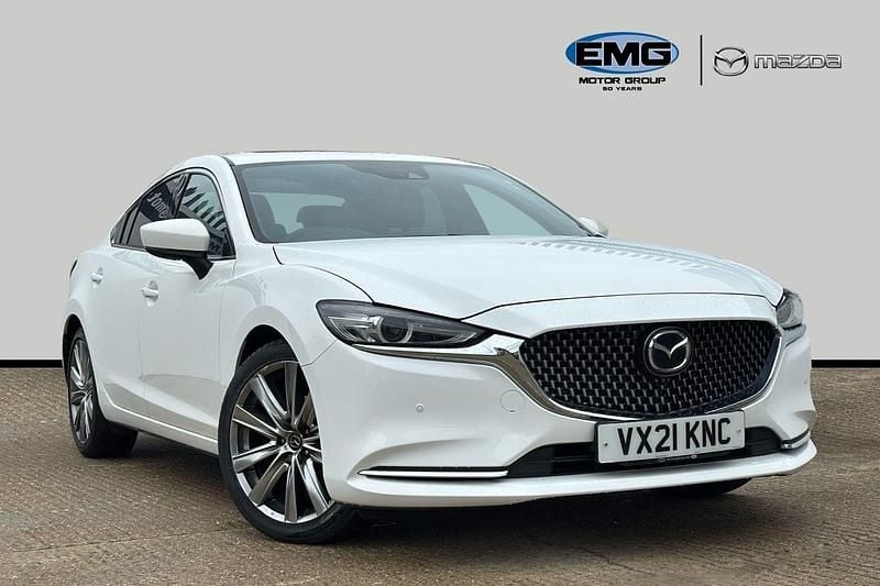 White Used 2021 Mazda 6 Inclusive Sedan | £18,995 (Fair price) - Image 1/3