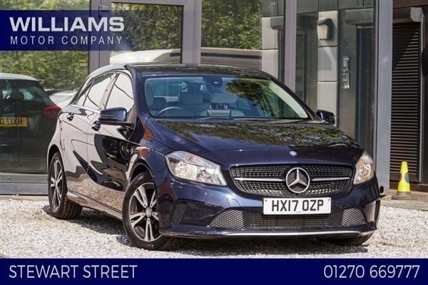 Blue Used 2017 Mercedes A180 SE Hatchback | £10,690 (Good price) - Image 1/1
