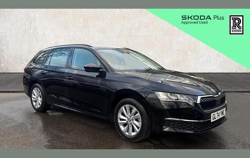 Used Skoda Octavia SE Technology 116 HP (85 kW) 2025 Black Estate