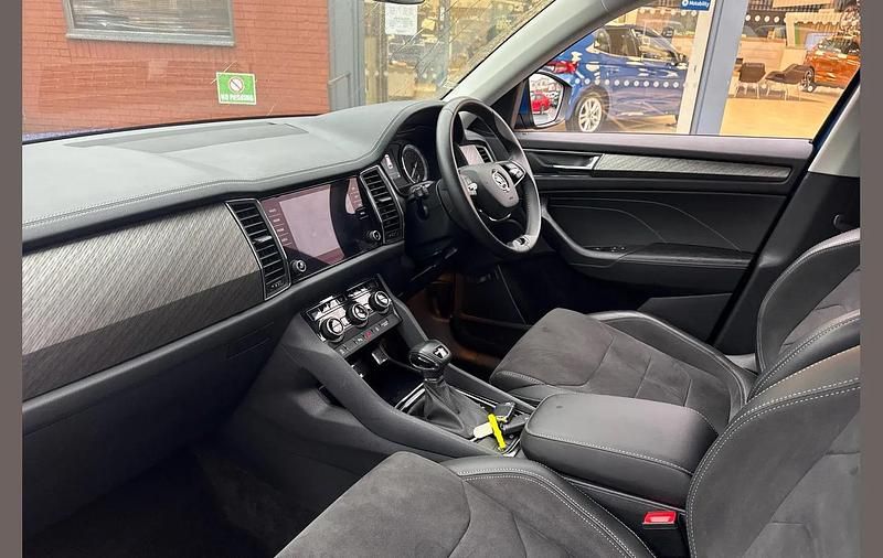 Used Skoda Kodiaq SE L 150 HP (110 kW) 2022 Blue SUV