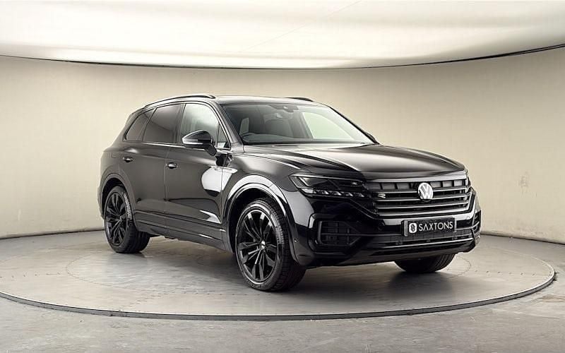 Used VW Touareg Black Edition 231 HP (169 kW) 2022 Grenadilla black SUV