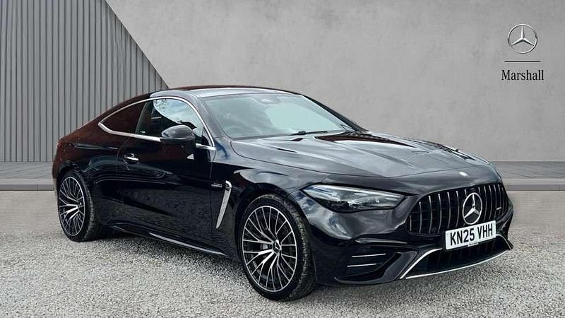 Black Used 2025 Mercedes CLE53 AMG Premium Coupe | £71,480 - Image 1/4